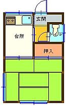 東京都荒川区西尾久3丁目（賃貸アパート1K・2階・19.83㎡） その2