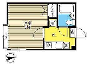 東京都豊島区目白2丁目13-2（賃貸アパート1K・1階・15.36㎡） その2