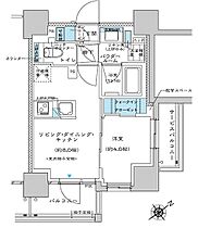 東京都板橋区板橋3丁目4-3（賃貸マンション1LDK・14階・31.62㎡） その2