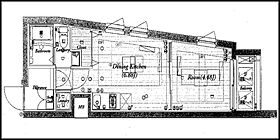 東京都板橋区東山町（賃貸マンション1DK・3階・27.22㎡） その2