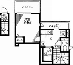 東京都板橋区大山金井町（賃貸アパート1K・2階・26.87㎡） その2