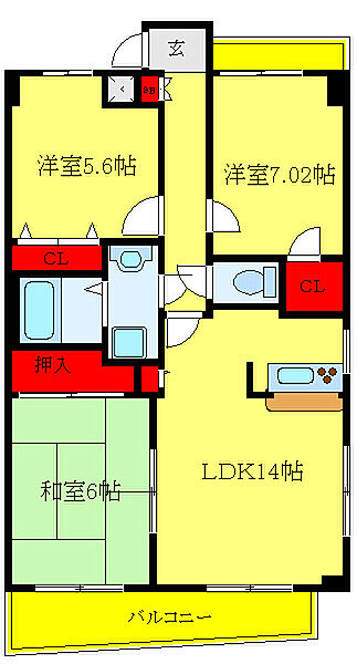 画像2:間取