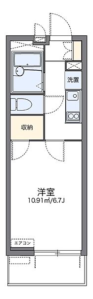 レオパレスラ　メイジュときわ台 ｜東京都板橋区富士見町(賃貸マンション1K・3階・20.81㎡)の写真 その2