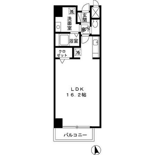 さくらアヴェニュー 503｜東京都板橋区赤塚新町3丁目(賃貸マンション1R・5階・38.58㎡)の写真 その2