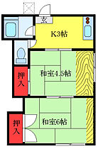 クララ荘 203 ｜ 東京都北区西が丘2丁目（賃貸アパート2K・2階・29.70㎡） その2