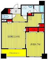 東京都荒川区荒川2丁目（賃貸マンション1LDK・15階・46.28㎡） その2