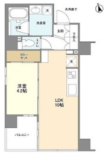 コンフォリア池袋 701｜東京都豊島区池袋2丁目(賃貸マンション1LDK・7階・36.30㎡)の写真 その2