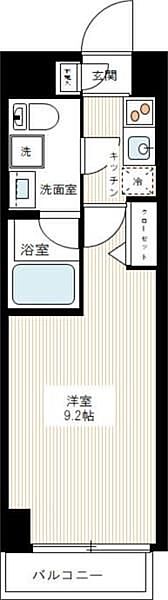 ＭＡＸＩＶ赤羽西ＡＺ 504｜東京都北区赤羽西6丁目(賃貸マンション1K・5階・26.39㎡)の写真 その2