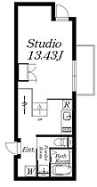 東京都豊島区目白2丁目（賃貸マンション1R・1階・30.45㎡） その2