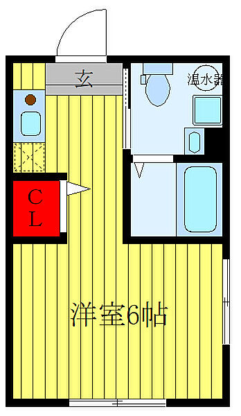 東京都北区東十条4丁目(賃貸マンション1R・5階・18.24㎡)の写真 その2