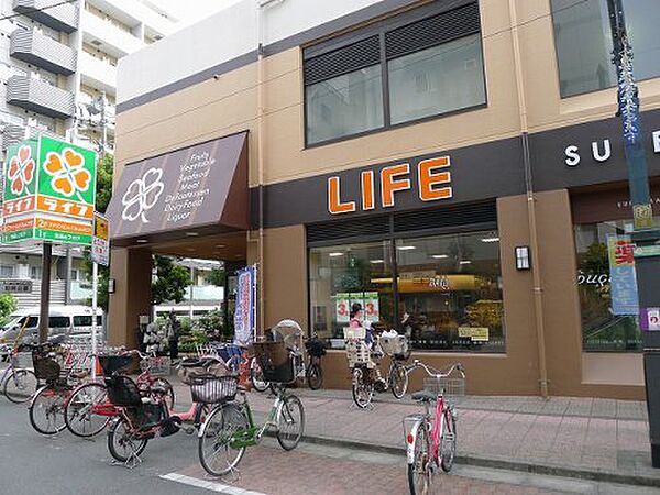 画像30:【スーパー】ライフ 仲宿店まで391ｍ