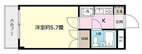 東京都板橋区前野町5丁目41-17（賃貸マンション1K・2階・17.28㎡） その2