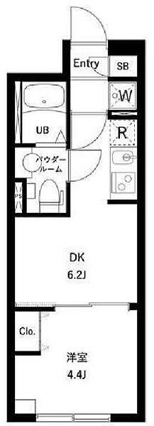 東京都台東区谷中2丁目(賃貸マンション1DK・3階・25.18㎡)の写真 その2