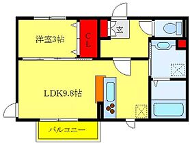 アイリス・ヒル 202 ｜ 埼玉県蕨市北町1丁目（賃貸アパート1LDK・2階・35.79㎡） その2