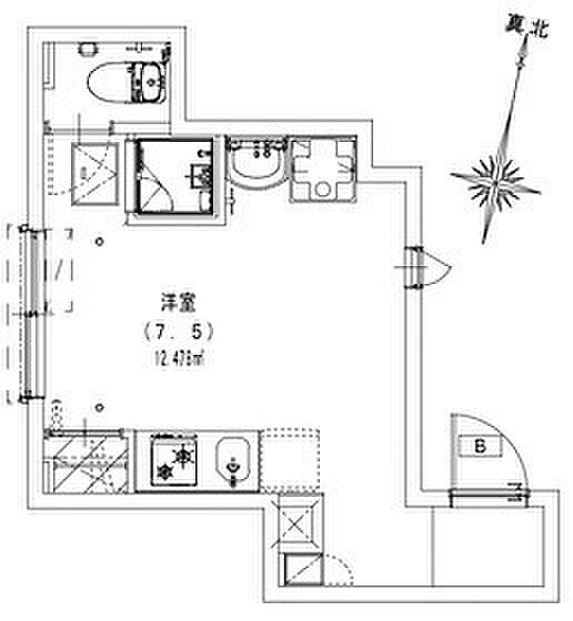 ソルナクレイシア成増 102｜東京都板橋区成増4丁目(賃貸マンション1R・1階・16.76㎡)の写真 その2