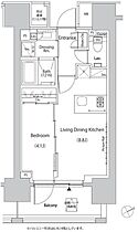 東京都豊島区目白5丁目（賃貸マンション1LDK・12階・33.30㎡） その2