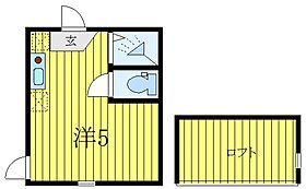 クオーレ板橋本町 204 ｜ 東京都板橋区双葉町（賃貸アパート1R・2階・12.59㎡） その2