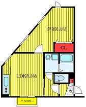 東京都板橋区大谷口北町（賃貸アパート1LDK・3階・32.31㎡） その2