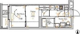 東京都板橋区大山西町（賃貸マンション2K・3階・25.42㎡） その2