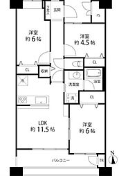 ブールヴァル舞岡 3LDKの間取図画像