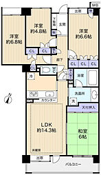 間取図画像 4LDK
