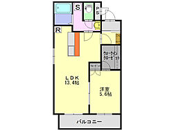 センチュリア 1LDKの間取図画像