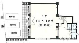 エクセル南麻布の間取図画像