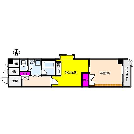 ライオンズマンション甲子園口_間取り_0