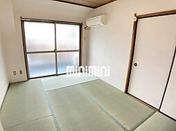 是川マンション 3階1Kのリビング/ダイニング