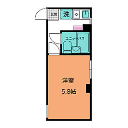 グランドメゾン南長崎 1Kの間取図画像