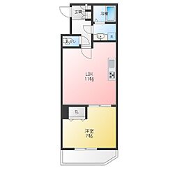 GRANPASEO文京小日向 1LDKの間取図画像