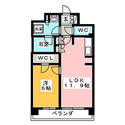BLESS上池袋 1LDKの間取図画像