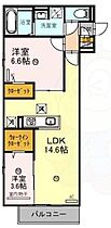 Raffinato東灘  ｜ 兵庫県神戸市東灘区深江南町１丁目5番3号（賃貸アパート2LDK・1階・56.88㎡） その2