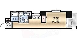 JR東海道・山陽本線 摂津本山駅 徒歩2分の賃貸マンション 4階ワンルームの間取り