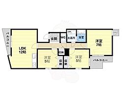 間取図画像 3LDK