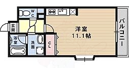 アールヴィラージュ 1Kの間取図画像
