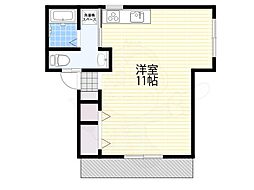 湊川第3マンション ワンルームの間取図画像