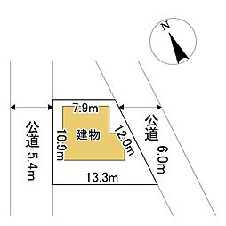 美幌町字仲町1丁目129番 土地