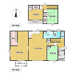 美芳町6丁目1番 戸建て