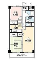 タカーラハーヴェスト弐番館  ｜ 埼玉県所沢市大字荒幡（賃貸マンション2LDK・2階・56.67㎡） その2