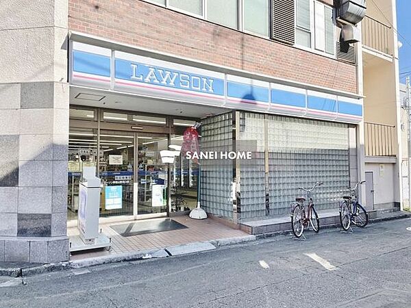 画像27:ローソン新狭山駅北口店 徒歩3分。 190m