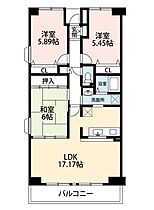 ブリランテけやき台  ｜ 埼玉県所沢市けやき台２丁目（賃貸マンション3LDK・4階・75.14㎡） その2