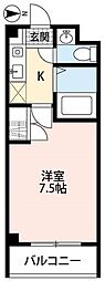 間取図画像 1K