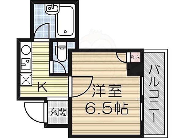 ニューカントリーハイムパート5 510｜大阪府大阪市淀川区野中南２丁目(賃貸マンション1K・5階・22.40㎡)の写真 その2