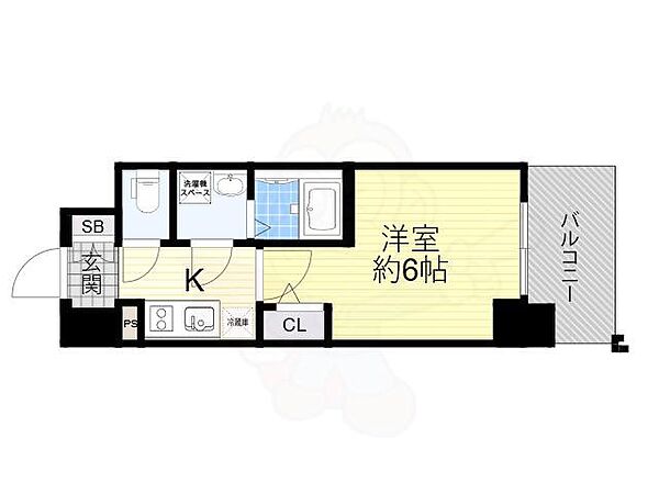 エスリード大阪プライムゲート ｜大阪府大阪市西淀川区千舟１丁目(賃貸マンション1K・10階・21.00㎡)の写真 その2