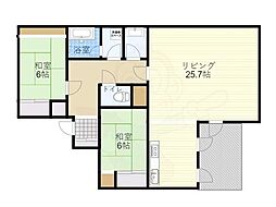 シオンズガーデン花川(元おおきに花川サニーアパートメント) 3階/-