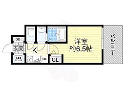 間取図画像 1K