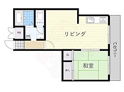 十三マンション(十三東) 2階
