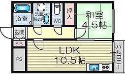 ターミナルルーエ 7階/702