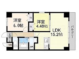 GROOVE豊中レジデンス 1SLDKの間取図画像
